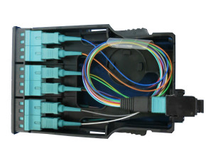 MPO - SC Fiber Cassette - 12C OM3 (UPC) - With Cable